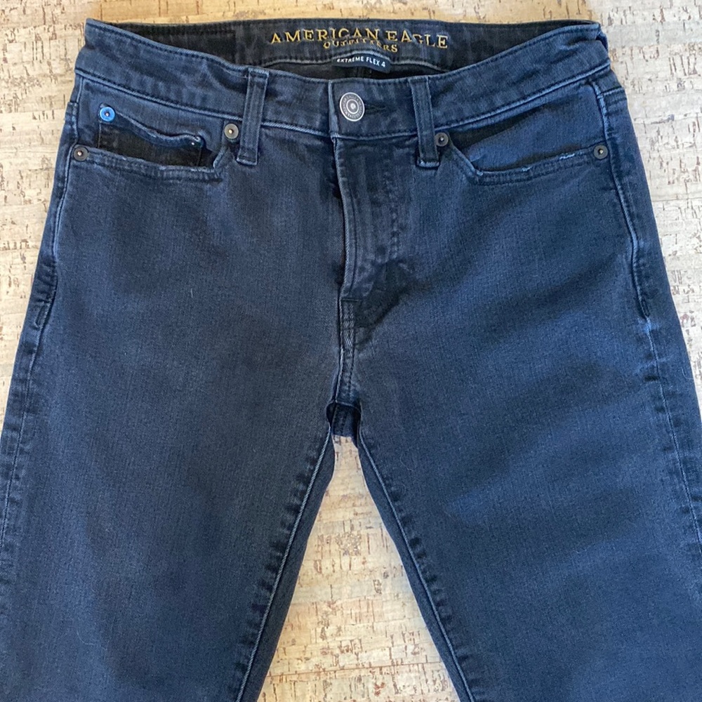Mens American Eagle Outfitters extreme flex 4 Slim Fit Jeans Size W28 L30 - Picture 1 of 6